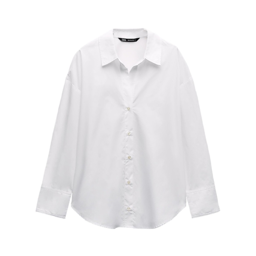 Zara Classic White Women’s Button Down